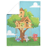 Camelot Scene Fleece Baby Blanket