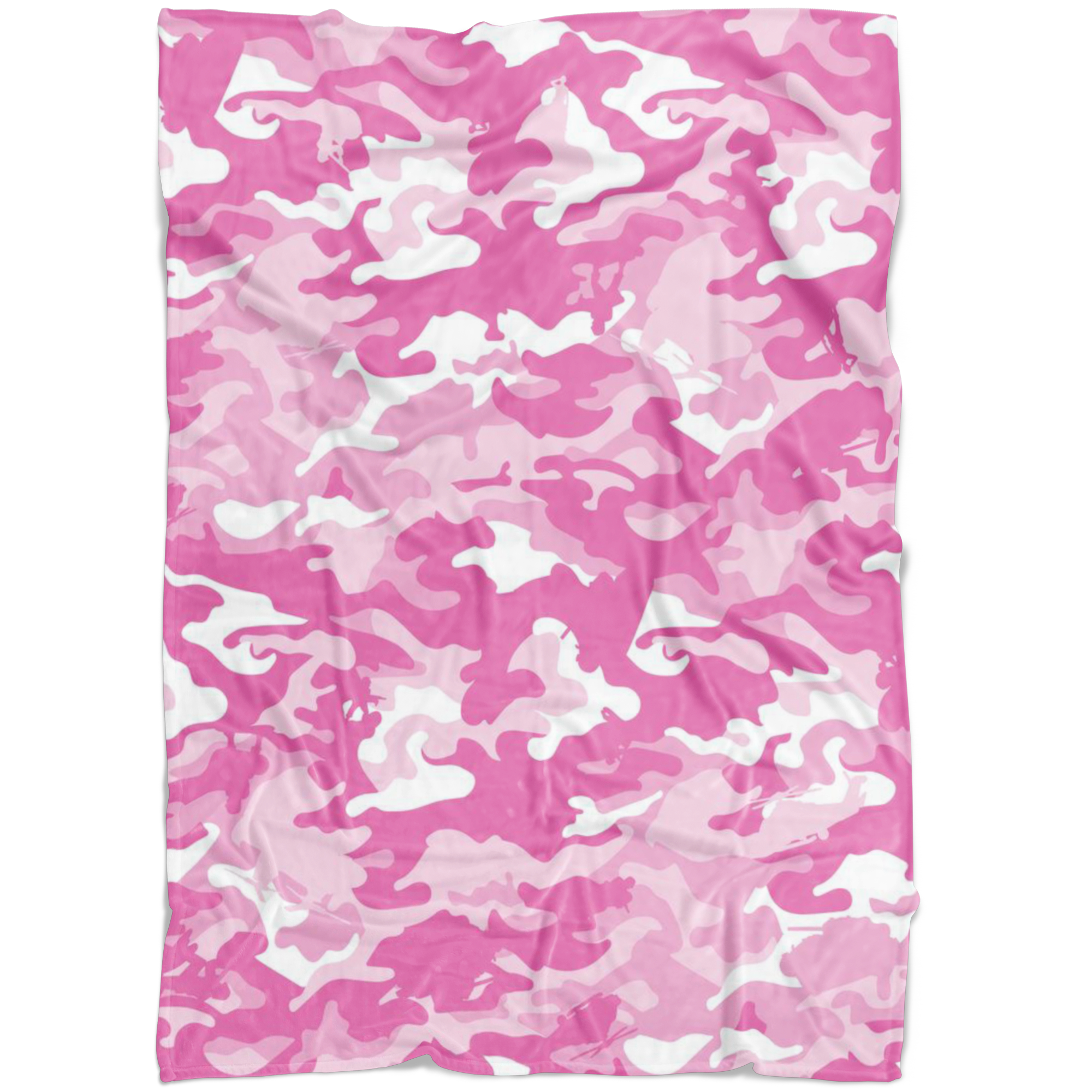 Cammies Pink Fleece Baby Blanket - Tykables