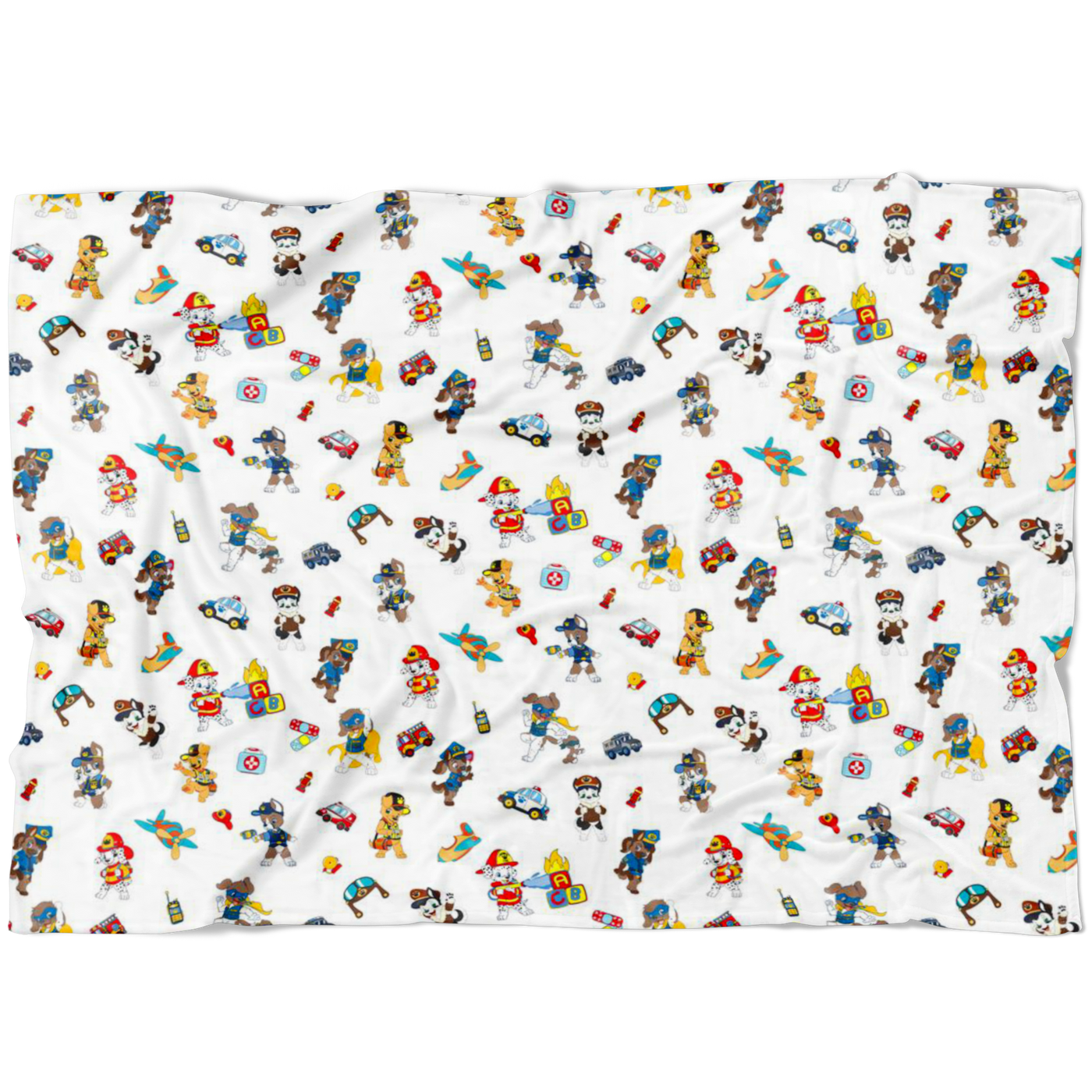 Puppers Fleece Baby Blanket - Tykables