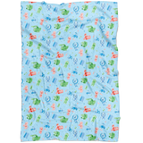 Little Builders Fleece Baby Blanket - Tykables