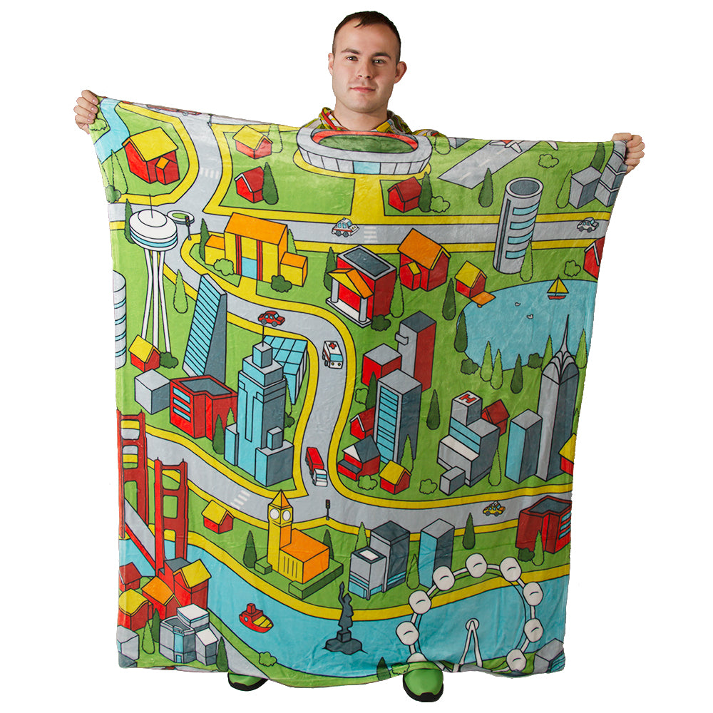 Metro Fleece Baby Blanket - Tykables