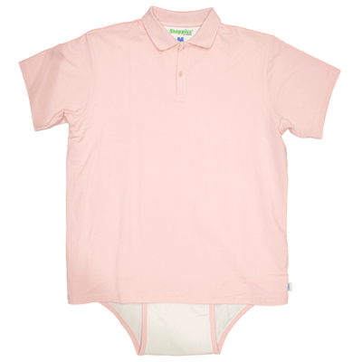 Baby Pink Snappies Polo