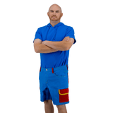 Twill Cargo Shorts Blue