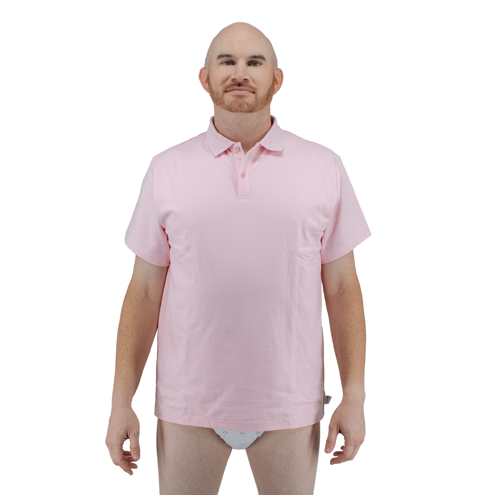 Baby pink polo best sale