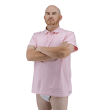 Baby Pink Snappies Polo