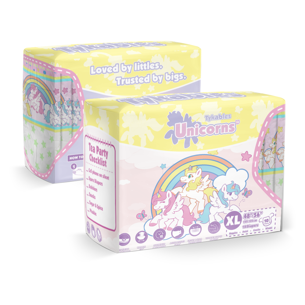 Unicorn Adult Diapers Diapers For Adults And Incontinence Tykables