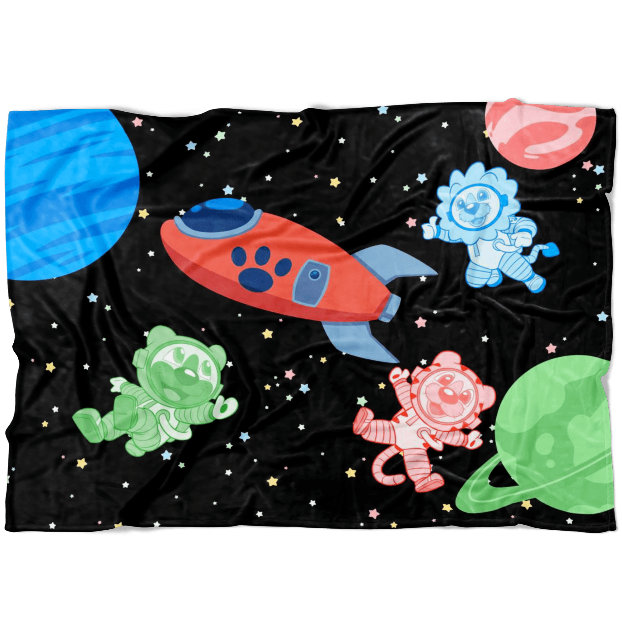 Galactic Fleece Baby Blanket - Tykables