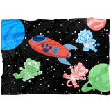 Galactic Fleece Baby Blanket - Tykables